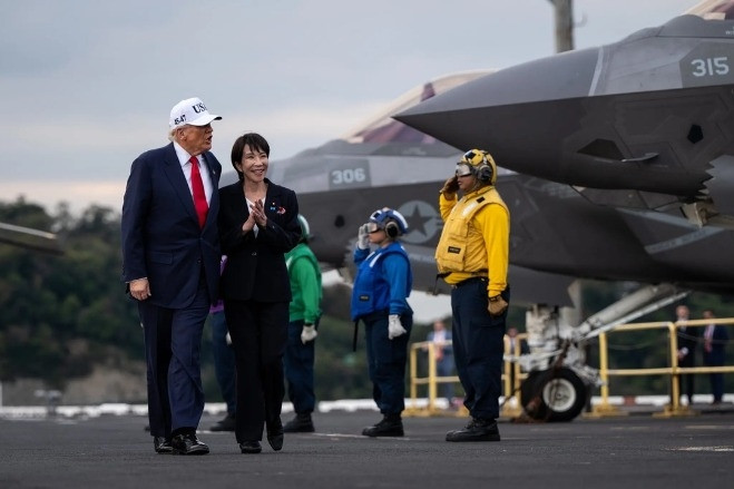 Ông Trump tiếp Thủ tướng Takaichi, khen Nhật Bản 'không giống NATO'