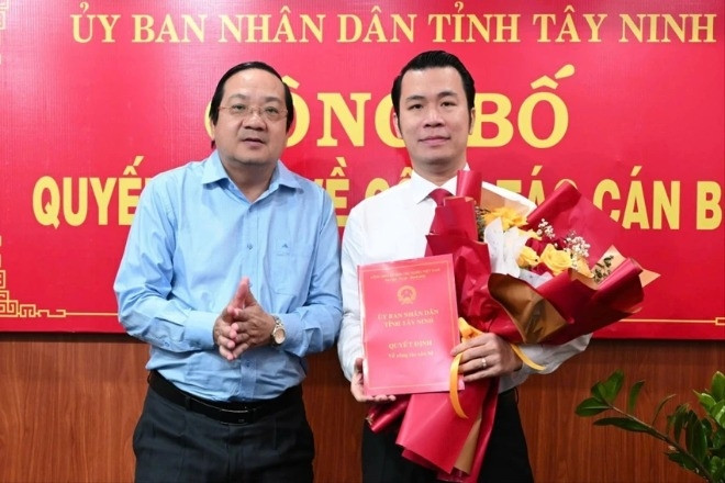 Ông Trương Tấn Sơn làm Giám đốc Sở Công Thương tỉnh Tây Ninh
