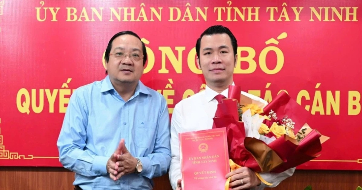 Ông Trương Tấn Sơn làm Giám đốc Sở Công Thương tỉnh Tây Ninh