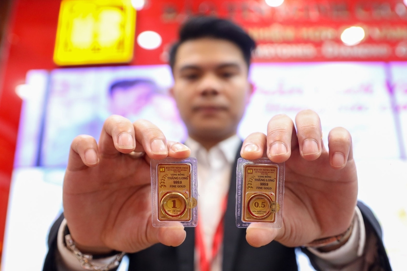 Giá vàng hôm nay 22/3/2026 giảm sâu, vàng miếng SJC bốc hơi 11,6 triệu đồng