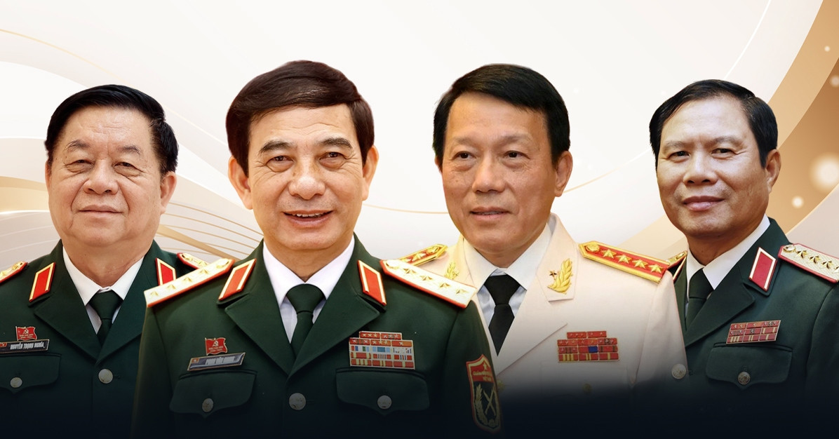 4 Đại tướng Quân đội, Công an trúng cử đại biểu Quốc hội khóa mới