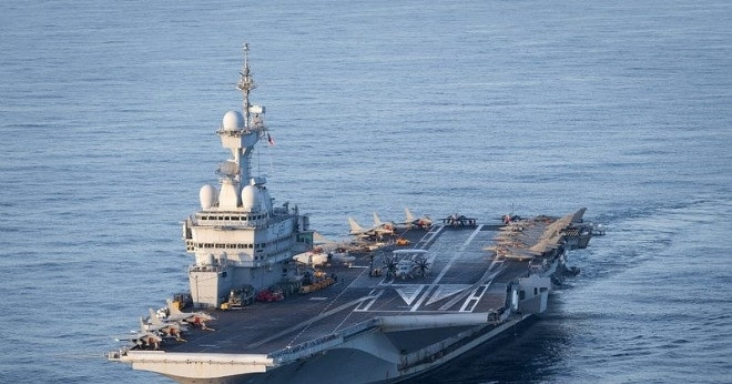 Thủy thủ làm lộ vị trí tàu sân bay của Pháp vì bật ứng dụng chạy bộ