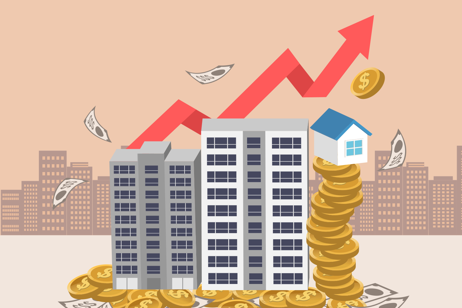 Giá căn hộ tăng hơn 300% trong 10 năm qua