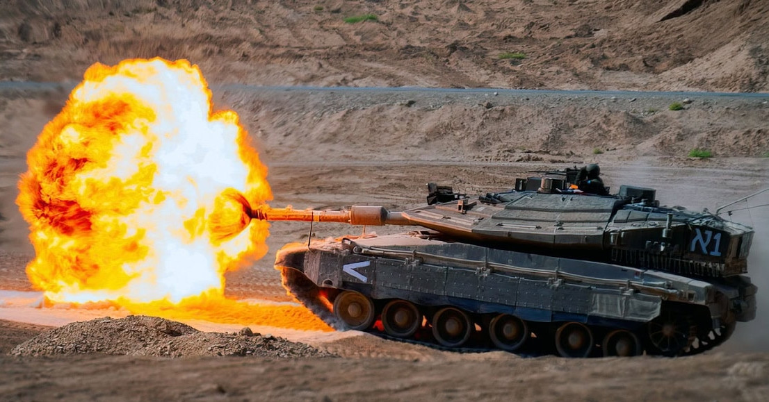 Xe tăng Merkava Mark 4 Barak Israel, pháo đài AI bất khả chiến bại hay "gã khổng lồ" chậm chạp?