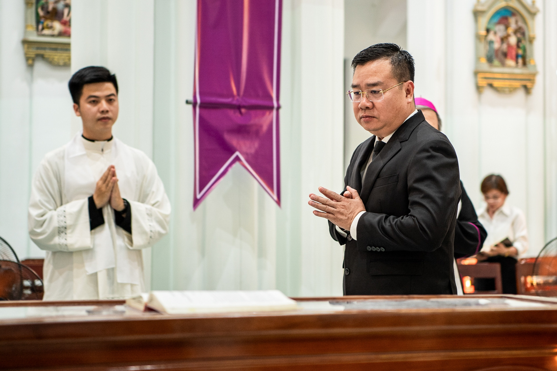 Lãnh đạo TPHCM viếng Đức Hồng y Gioan Baotixita Phạm Minh Mẫn