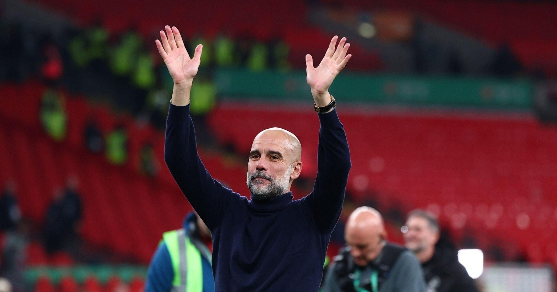 Pep Guardiola báo tin cực vui sau chiến thắng cúp Liên đoàn