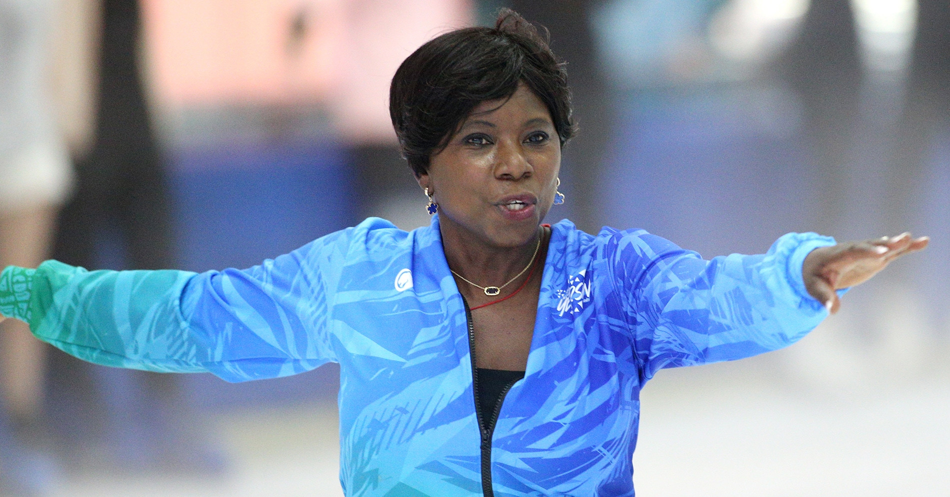 Huyền Thoại Trượt Băng Surya Bonaly Huấn Luyện Trực Tiếp Cho VĐV Việt Nam