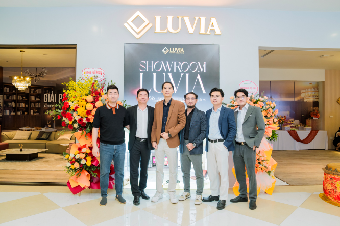 Luvia showroom - ‘bản giao hưởng’ ánh sáng tại Mcomplex