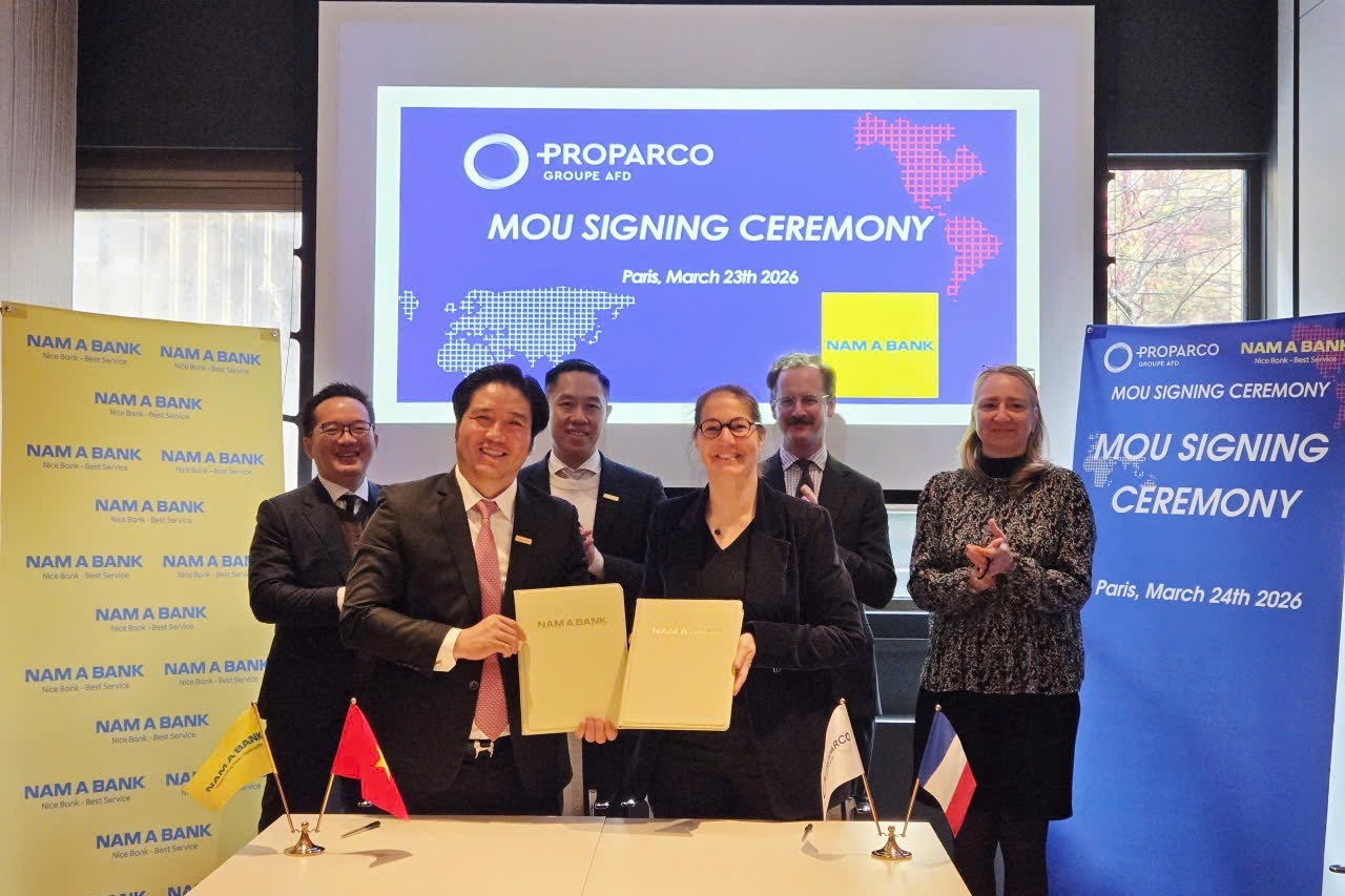 Nam A Bank và Proparco họp tác thúc đẩy nguồn lực tài chính xanh tại Việt Nam
