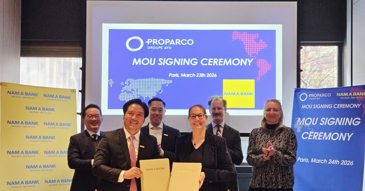Nam A Bank và Proparco họp tác thúc đẩy nguồn lực tài chính xanh tại Việt Nam