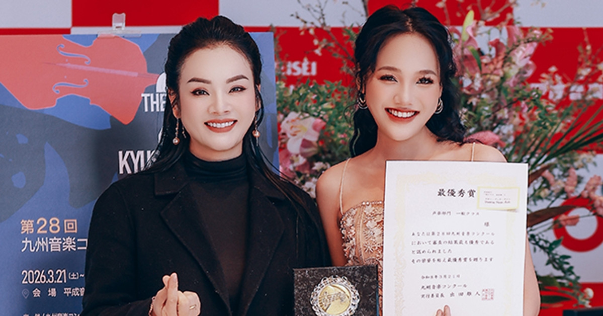 Việt Nam tỏa sáng tại Kyushu Music Competition 2026 với giải Nhất bảng Nghệ sĩ