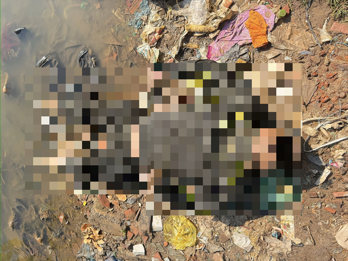 Phát hiện thi thể người đàn ông chưa rõ danh tính nằm ngửa bên bờ sông..png