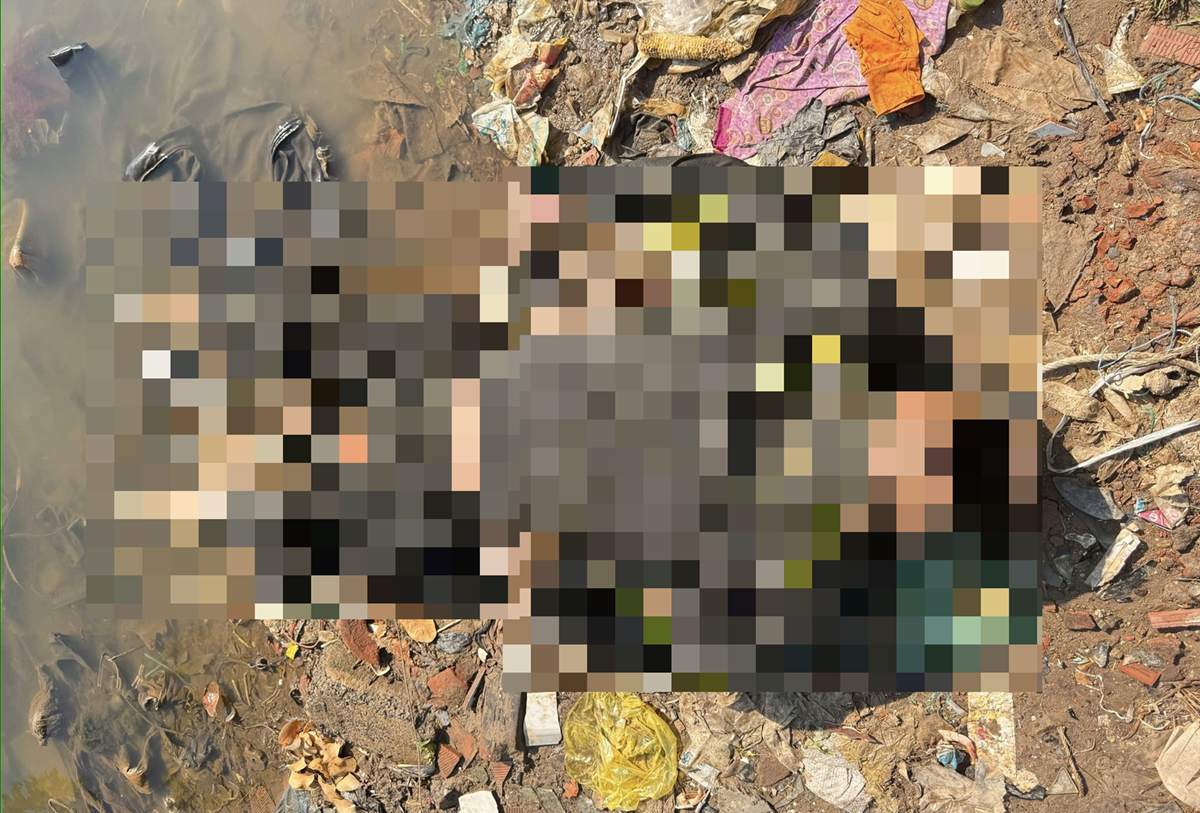 Phát hiện thi thể người đàn ông đeo khẩu trang dưới cằm nằm ngửa bên bờ sông