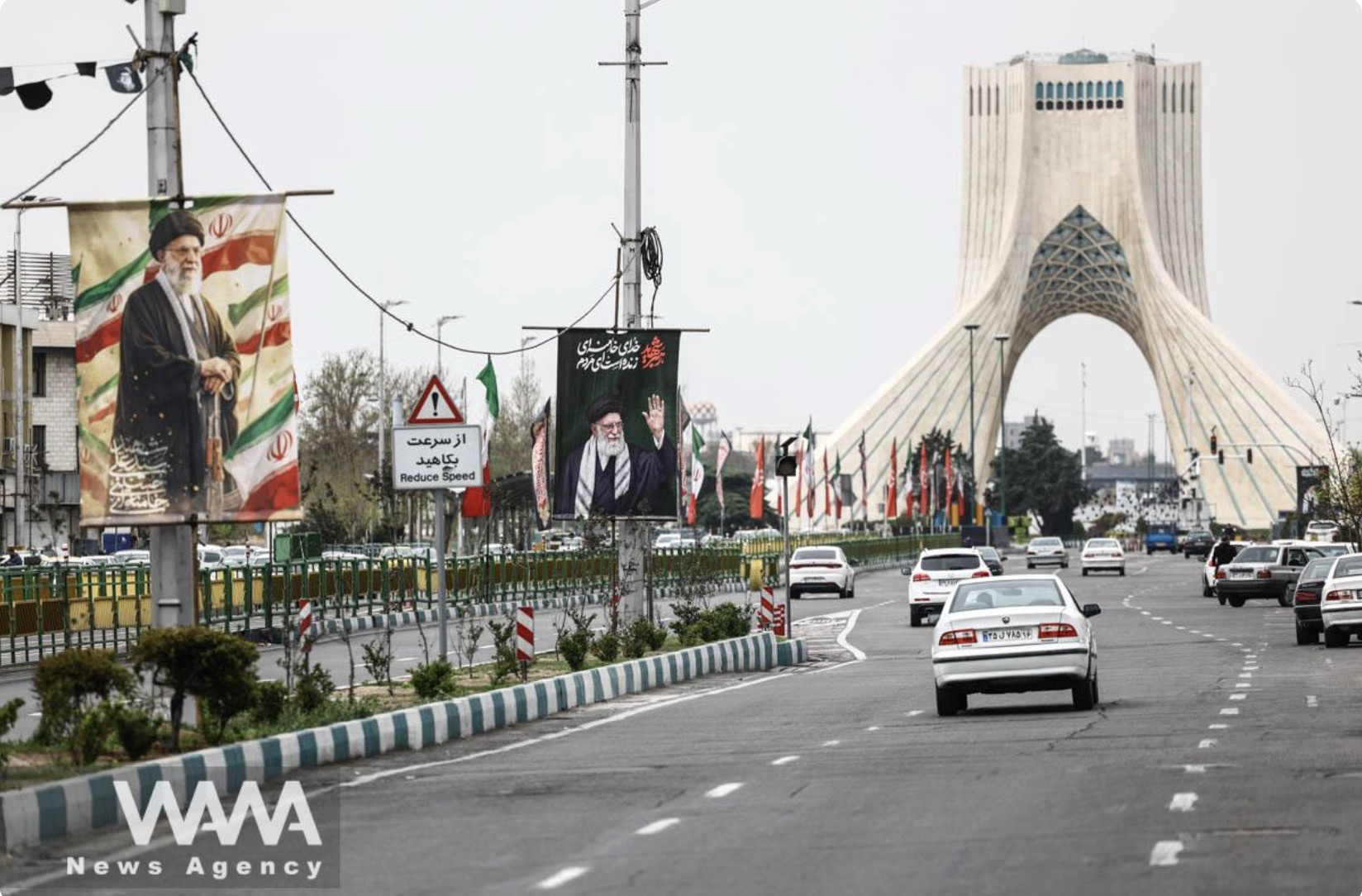 Đường phố Iran. Ảnh: WANA