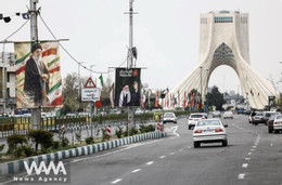 Đường phố Iran. Ảnh: WANA