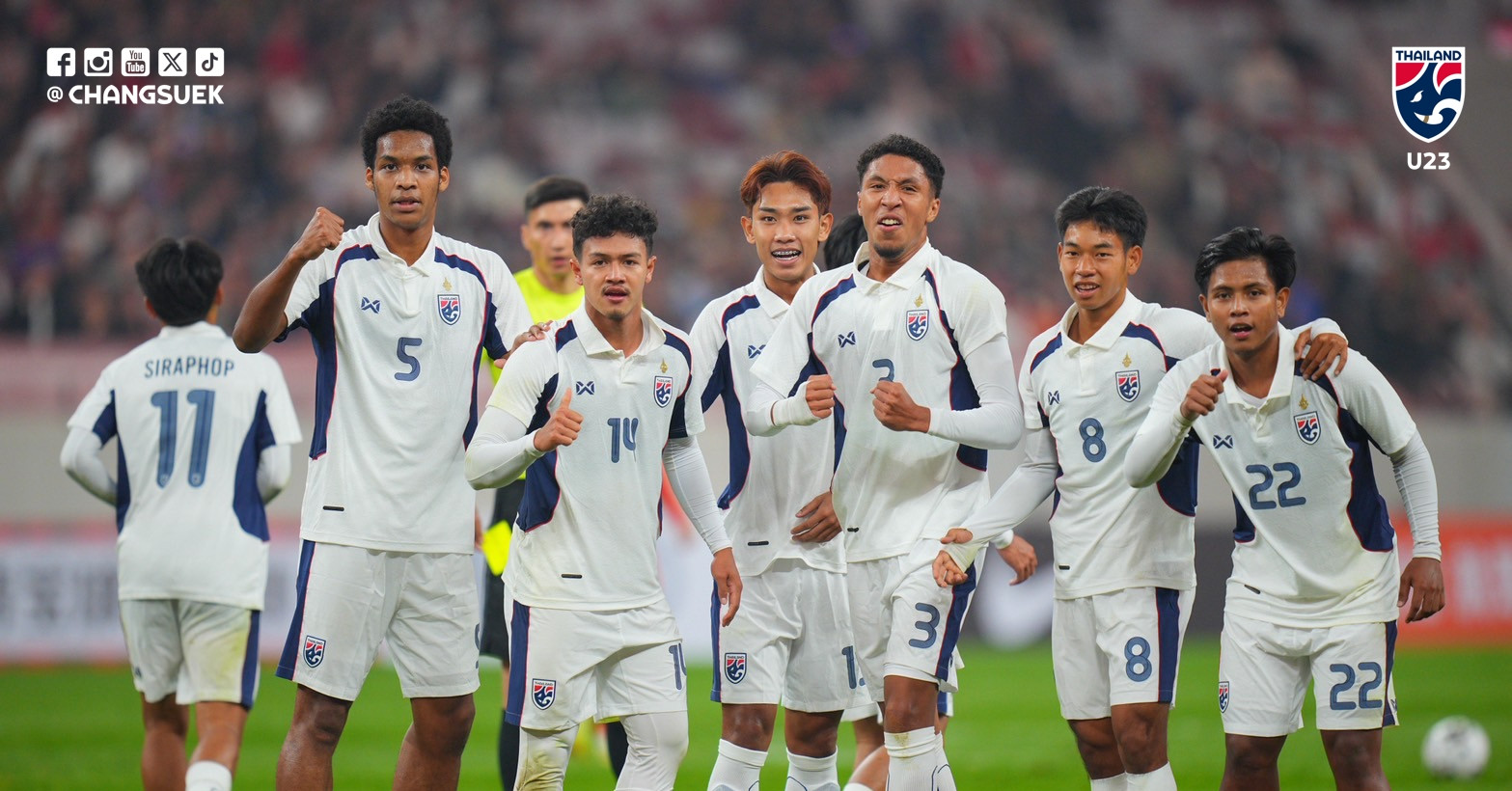 Thái Lan cưa điểm U23 Trung Quốc trước trận gặp U23 Việt Nam