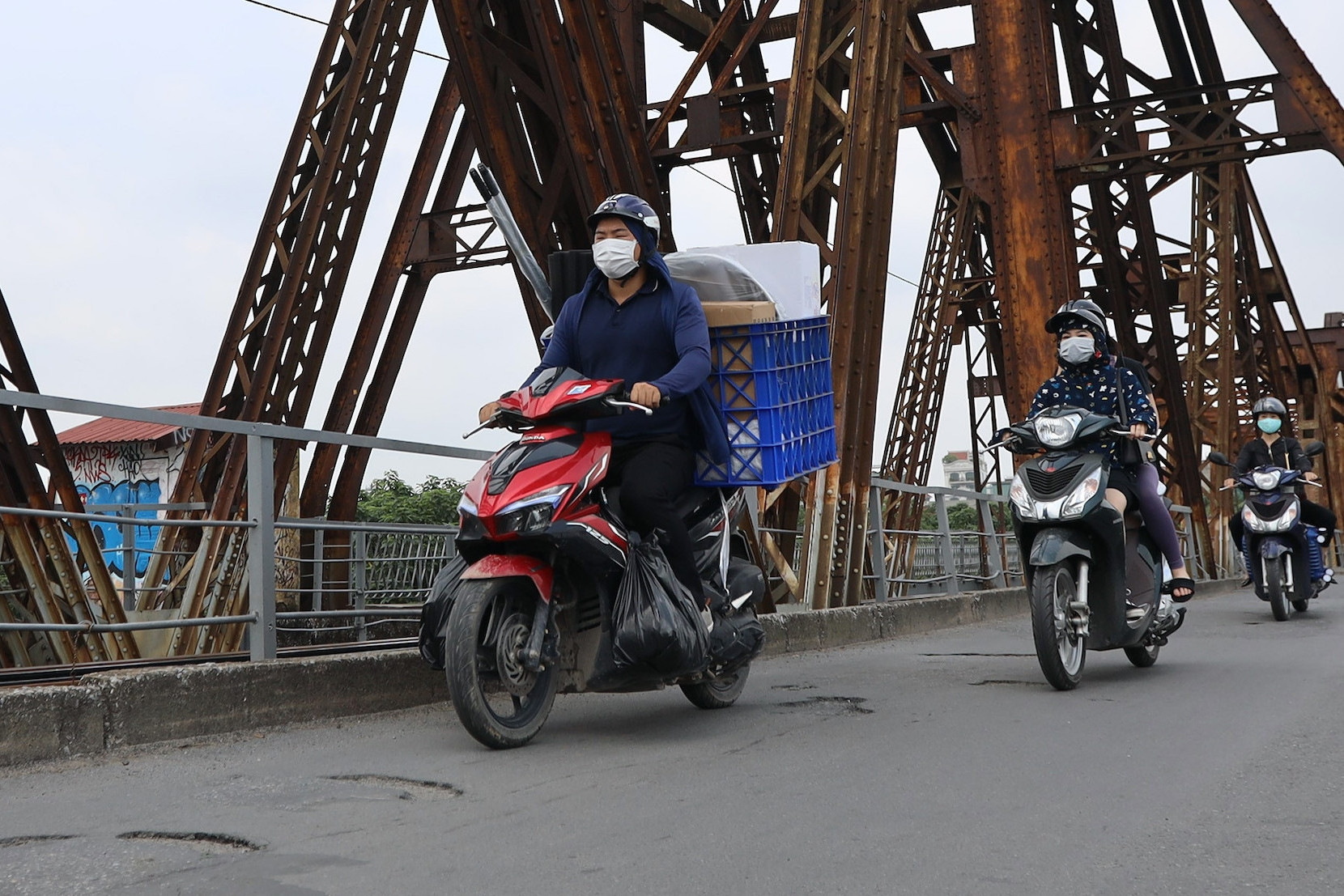 Hà Nội cấm phương tiện qua cầu Long Biên từ ngày 28/3