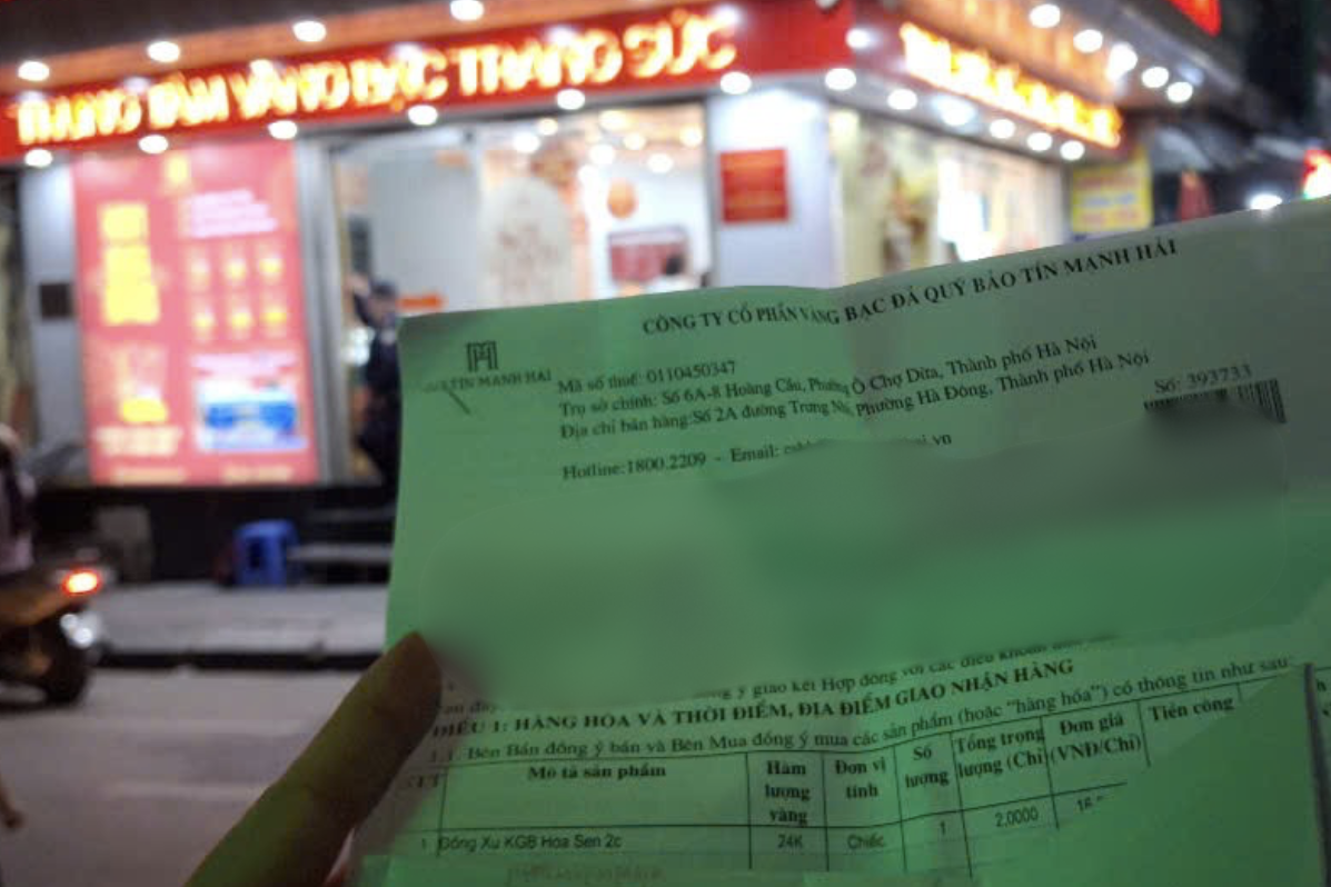 Bán vàng kiểu lấy giấy hẹn, ‘trả tiền trước - nhận vàng sau’ có đúng luật?