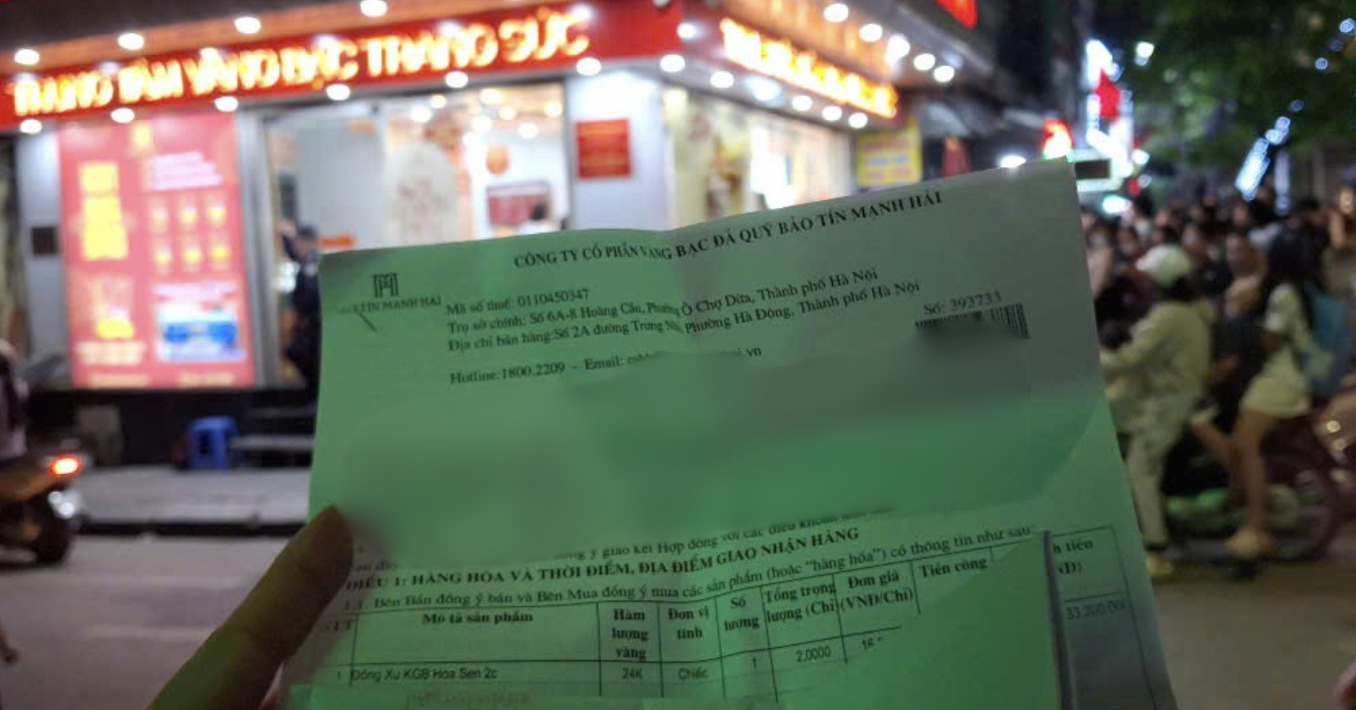 Bán vàng kiểu lấy giấy hẹn, ‘trả tiền trước - nhận vàng sau’ có đúng luật?