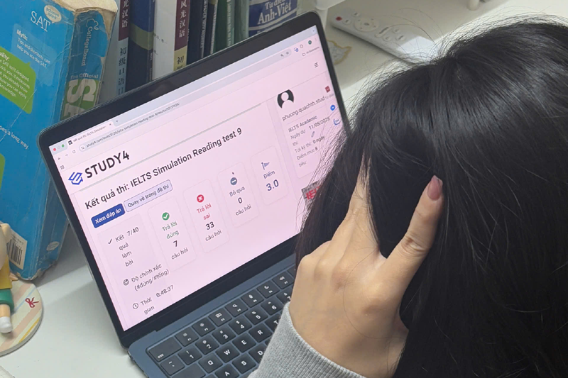 Cách STUDY4 giúp người học khắc phục lỗi sai phổ biến khi luyện đề IELTS