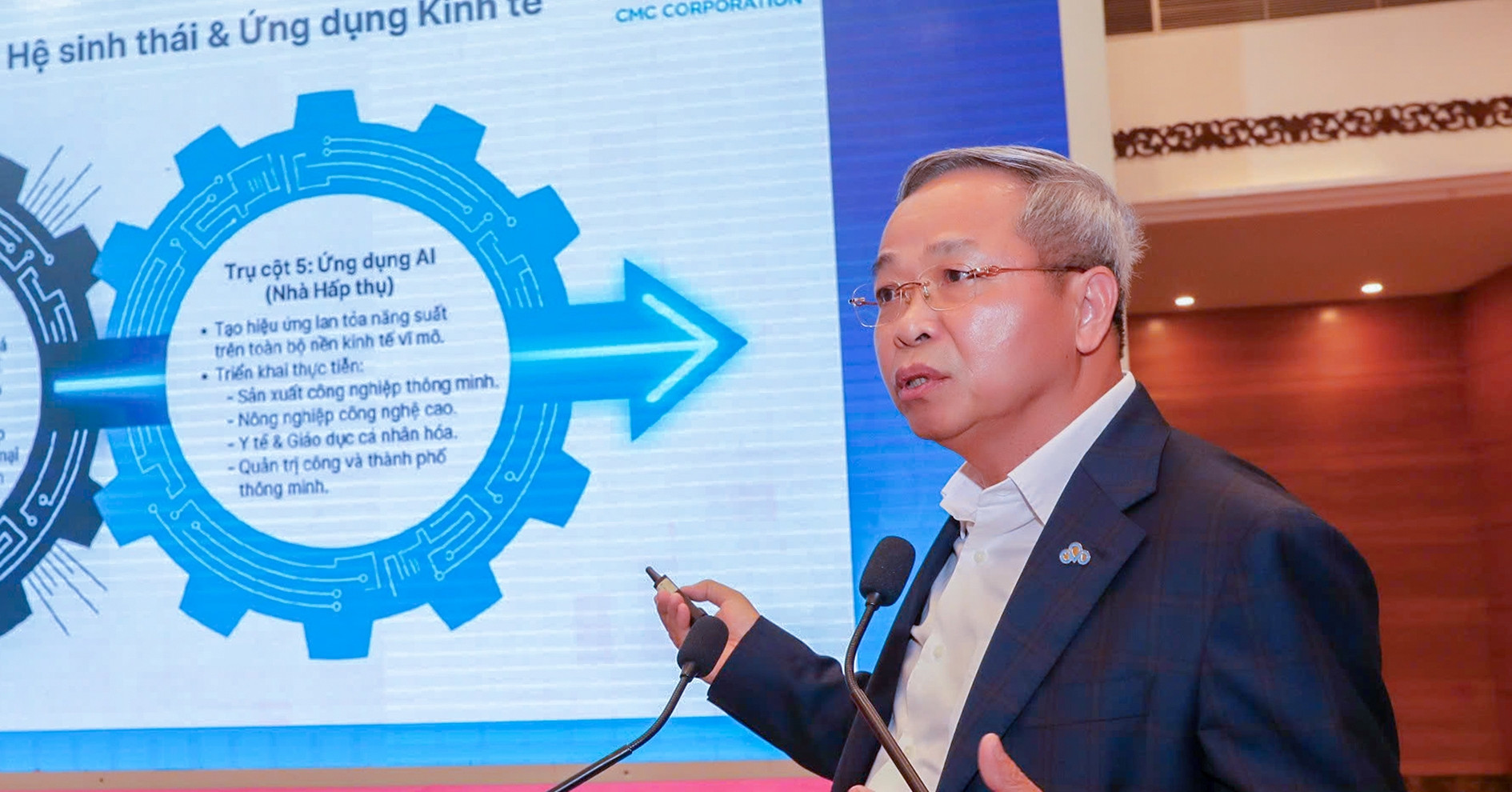 Chủ tịch CMC: Điểm nghẽn lớn nhất là dữ liệu chưa được nhìn nhận như tài sản