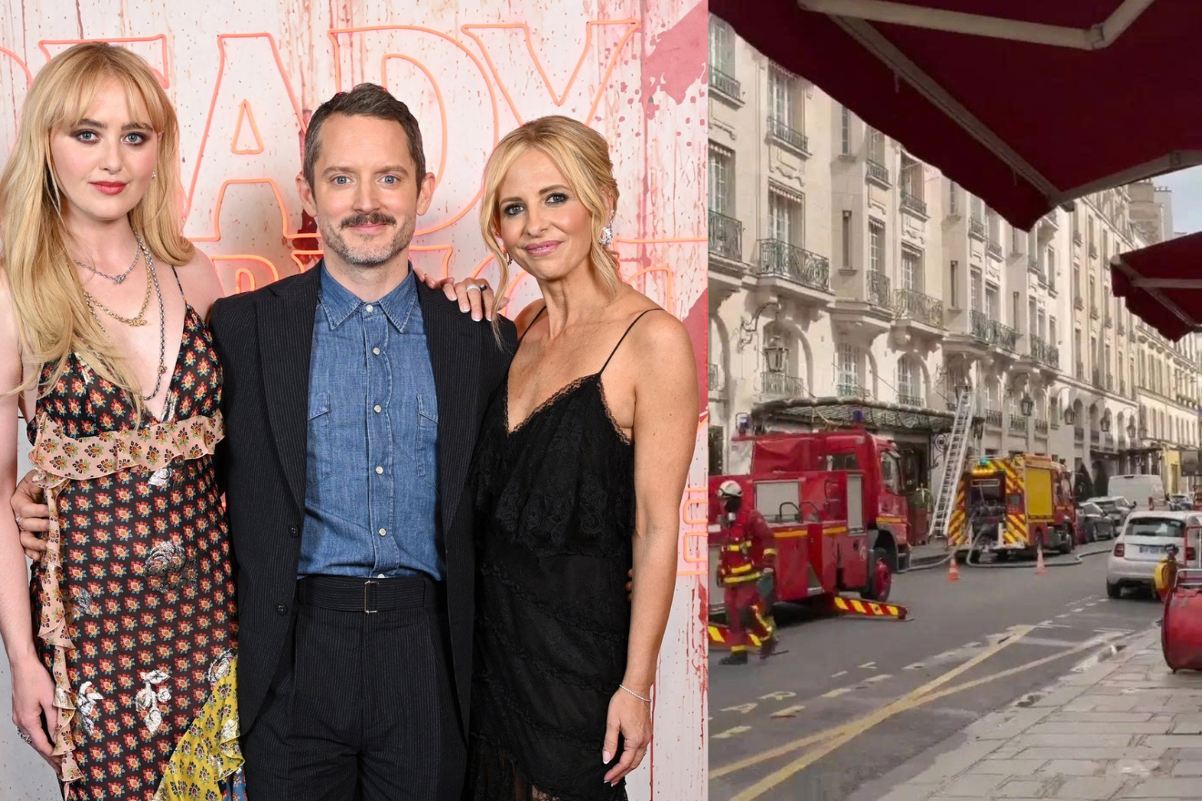 Khách sạn bốc cháy bất ngờ, dàn diễn viên tháo chạy