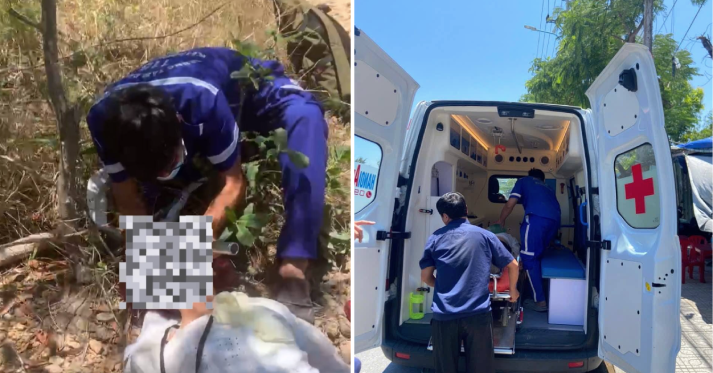 Nữ du khách hôn mê sâu khi leo núi Cô Tiên, y bác sĩ leo bộ gần 1km để cấp cứu