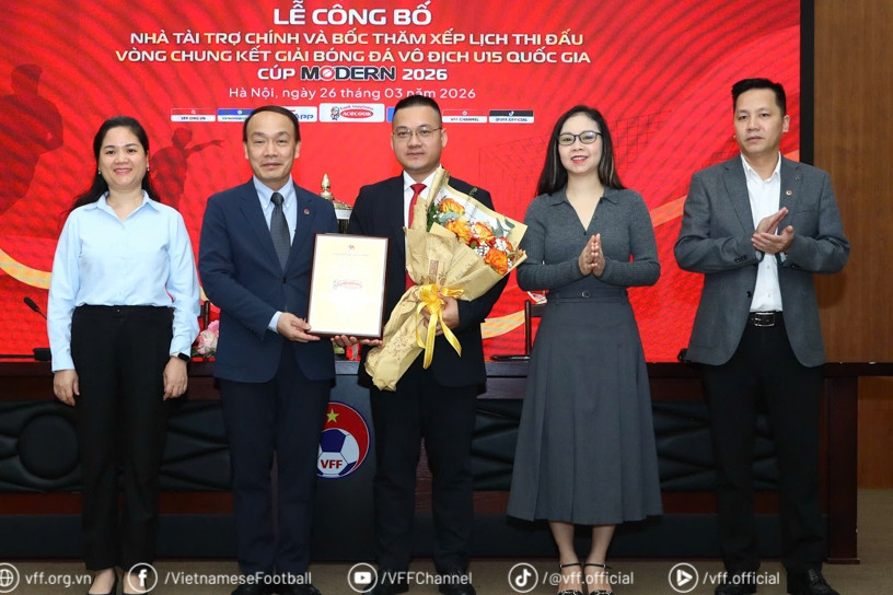 Thể Công Viettel I gặp PVF ở VCK U15 Quốc gia 2026