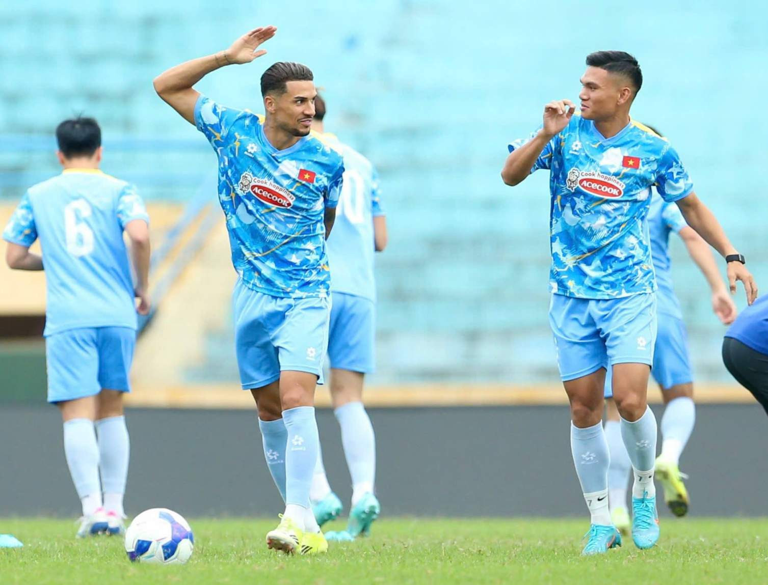 Link xem trực tiếp bóng đá Việt Nam vs Bangladesh, 19h hôm nay 26/3 tuyen viet nam.jpg