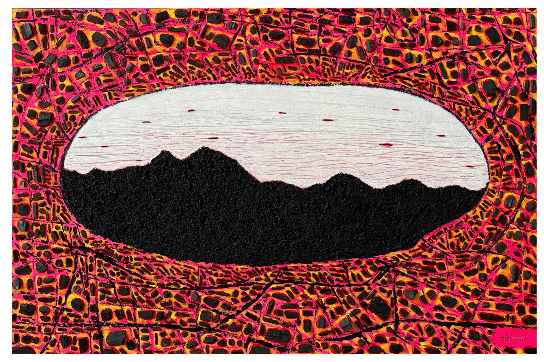 5 họa sĩ kể chuyện Đà Lạt bằng nét cọ từ đất, than và tro bụi