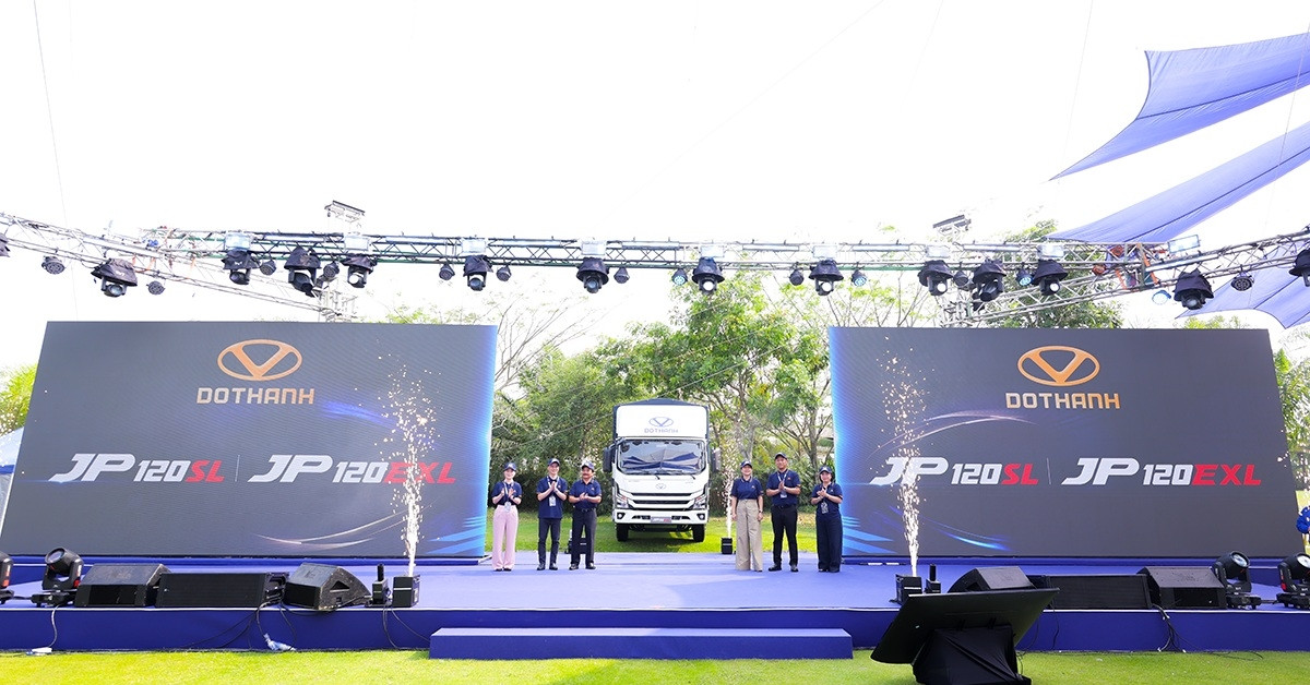 DoThanh Auto ra mắt 2 mẫu xe tải chiến lược DoThanh JP