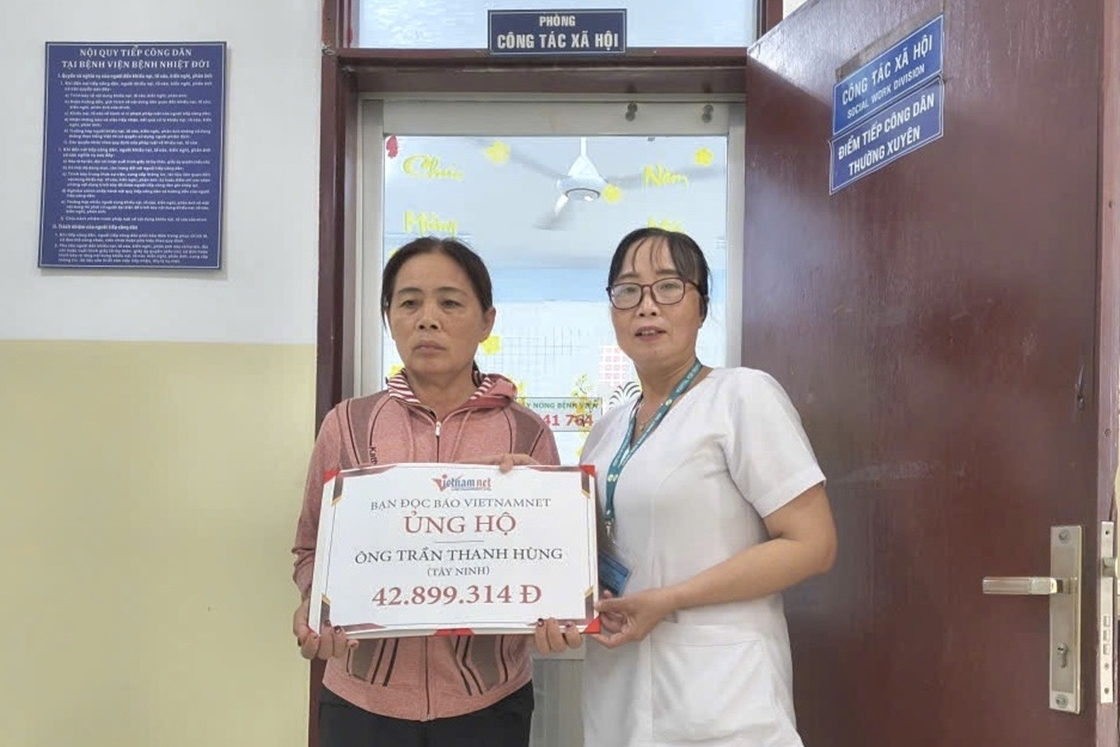 Hơn 56 triệu đồng bạn đọc giúp đỡ ông Trần Thanh Hùng vượt qua bệnh tật