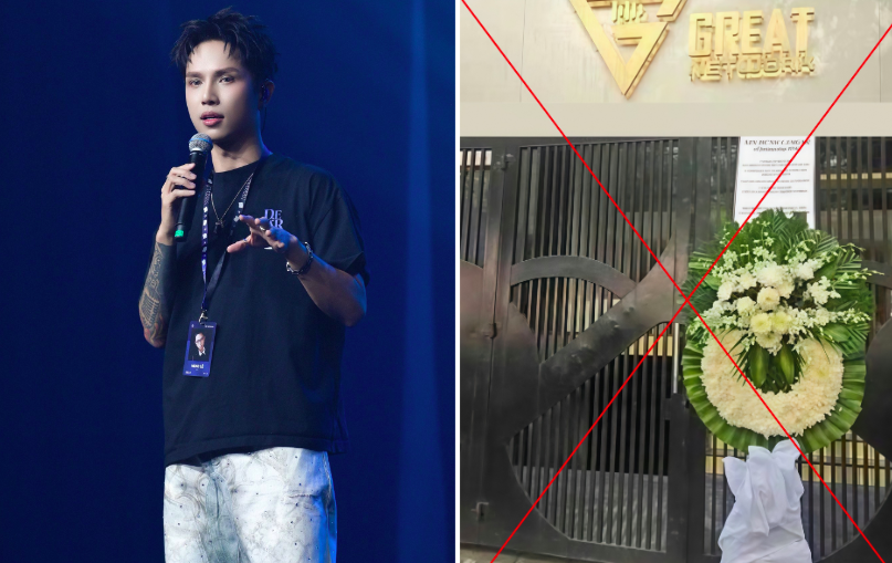 Người gửi hoa viếng đến công ty của ca sĩ Neko Lê có vi phạm pháp luật?