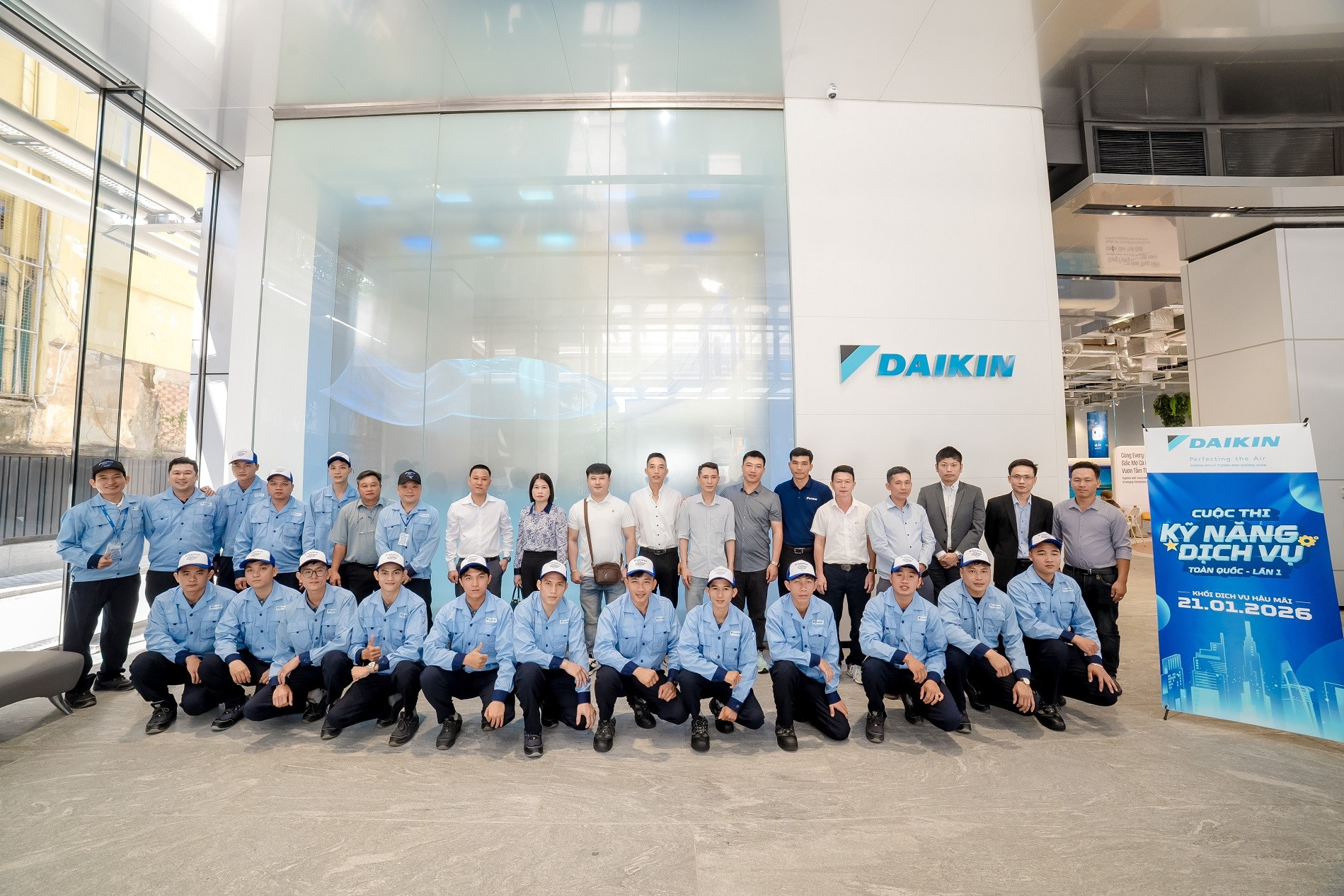  Daikin lần đầu tổ chức thi tay nghề toàn quốc, hướng tới chuẩn hóa dịch vụ 