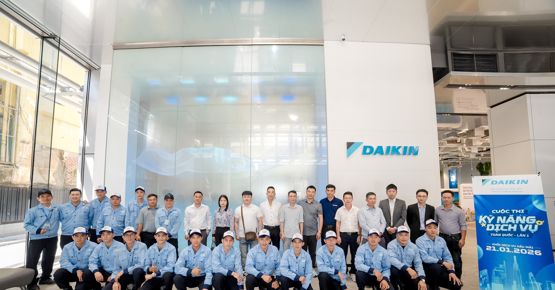 Daikin lần đầu tổ chức thi tay nghề toàn quốc, hướng tới chuẩn hóa dịch vụ