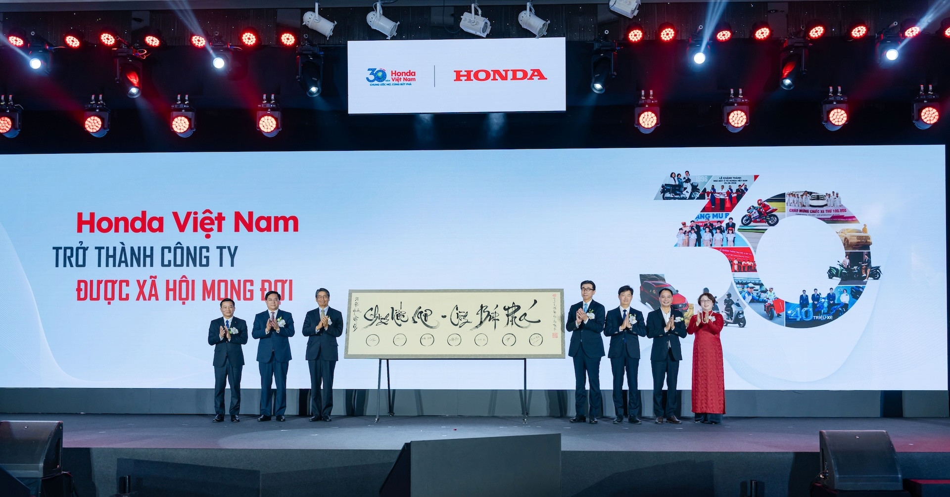 Hành trình 30 năm của Honda Việt Nam ‘chung ước mơ - cùng bứt phá’