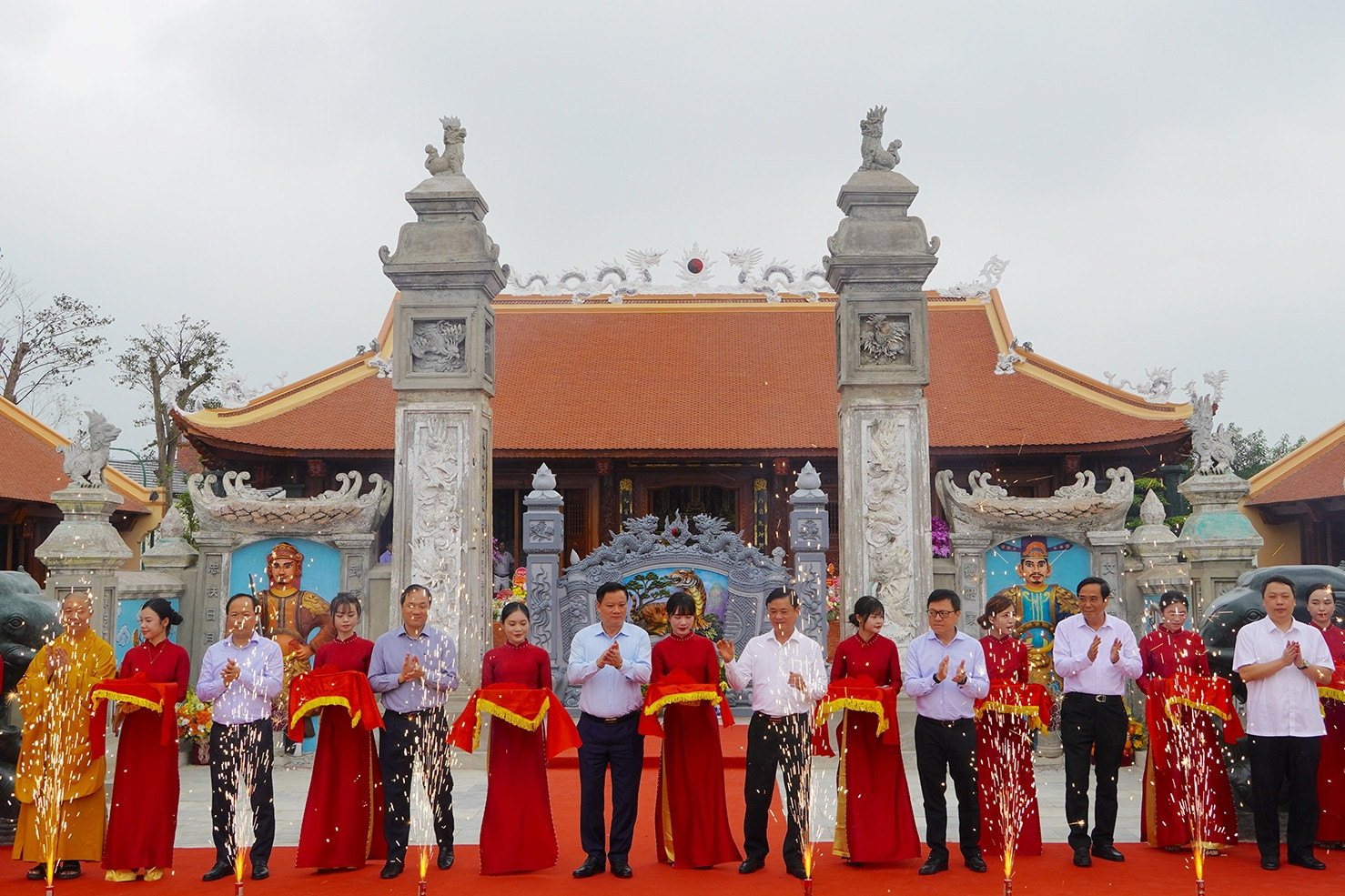  Khánh thành dự án tu bổ, tôn tạo di tích mộ và đền thờ Lê Đức Tuy 