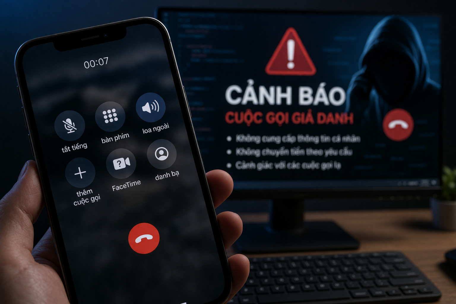 Nhận cuộc gọi yêu cầu nộp hồ sơ nhà đất online, gia đình ở Hà Nội mất gần 150 triệu đồng