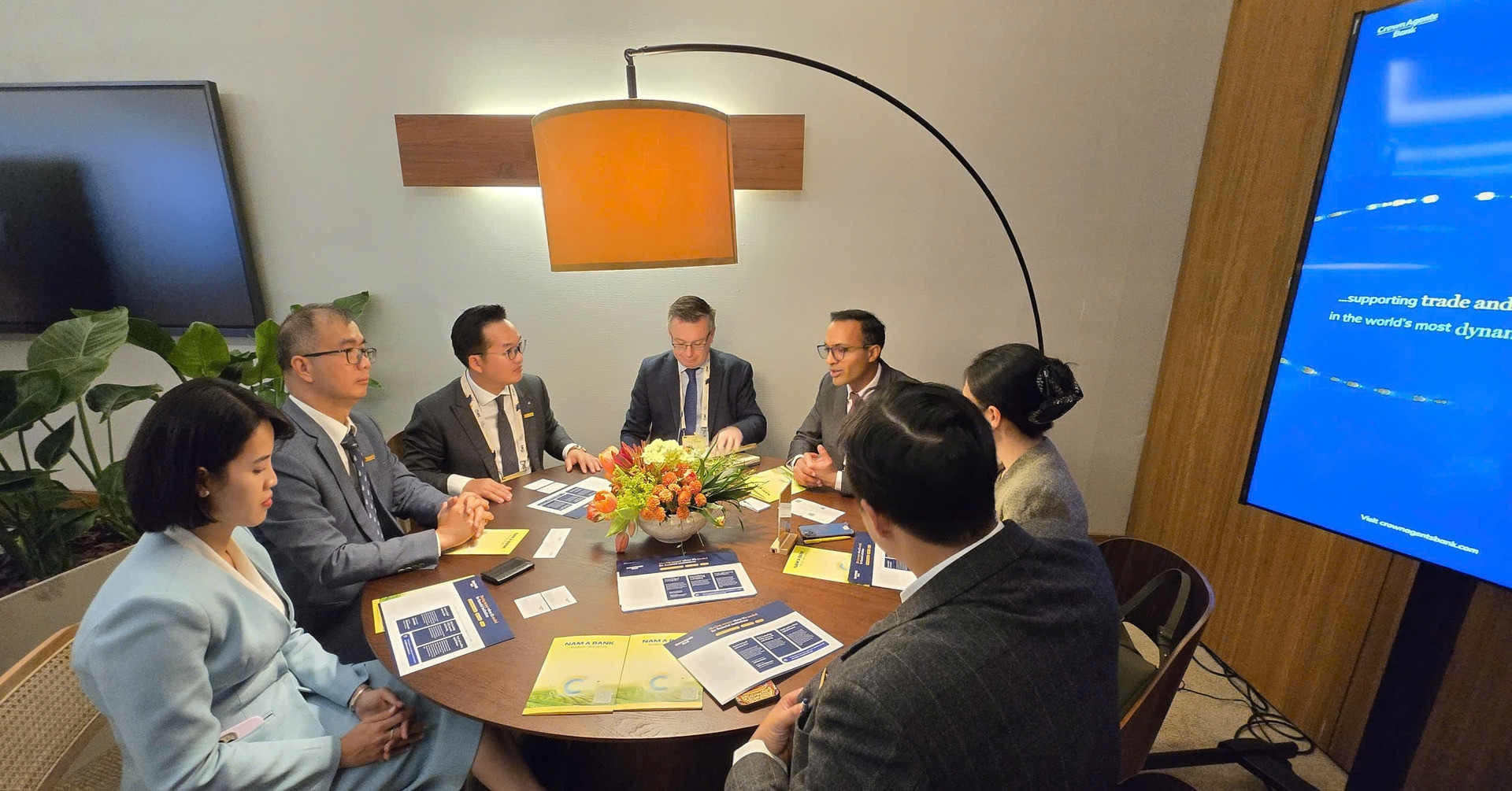 Nam A Bank mở rộng mạng lưới đối tác quốc tế, tạo cầu nối doanh nghiệp Việt