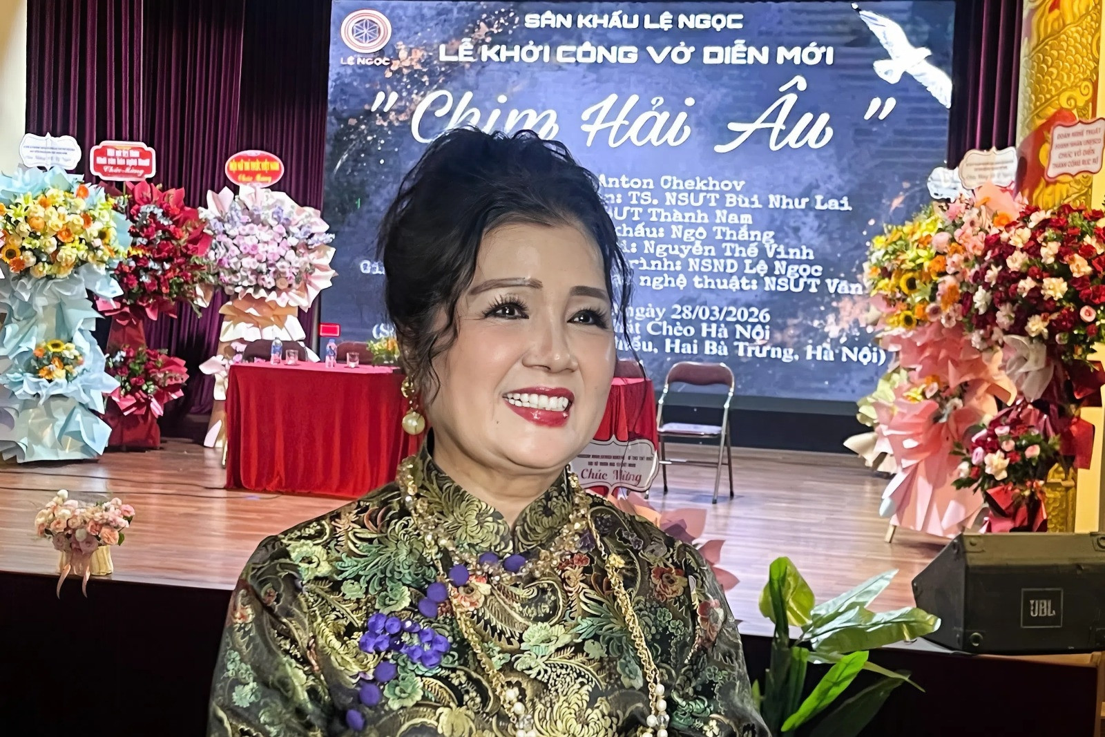 NSND Lệ Ngọc báo tin vui