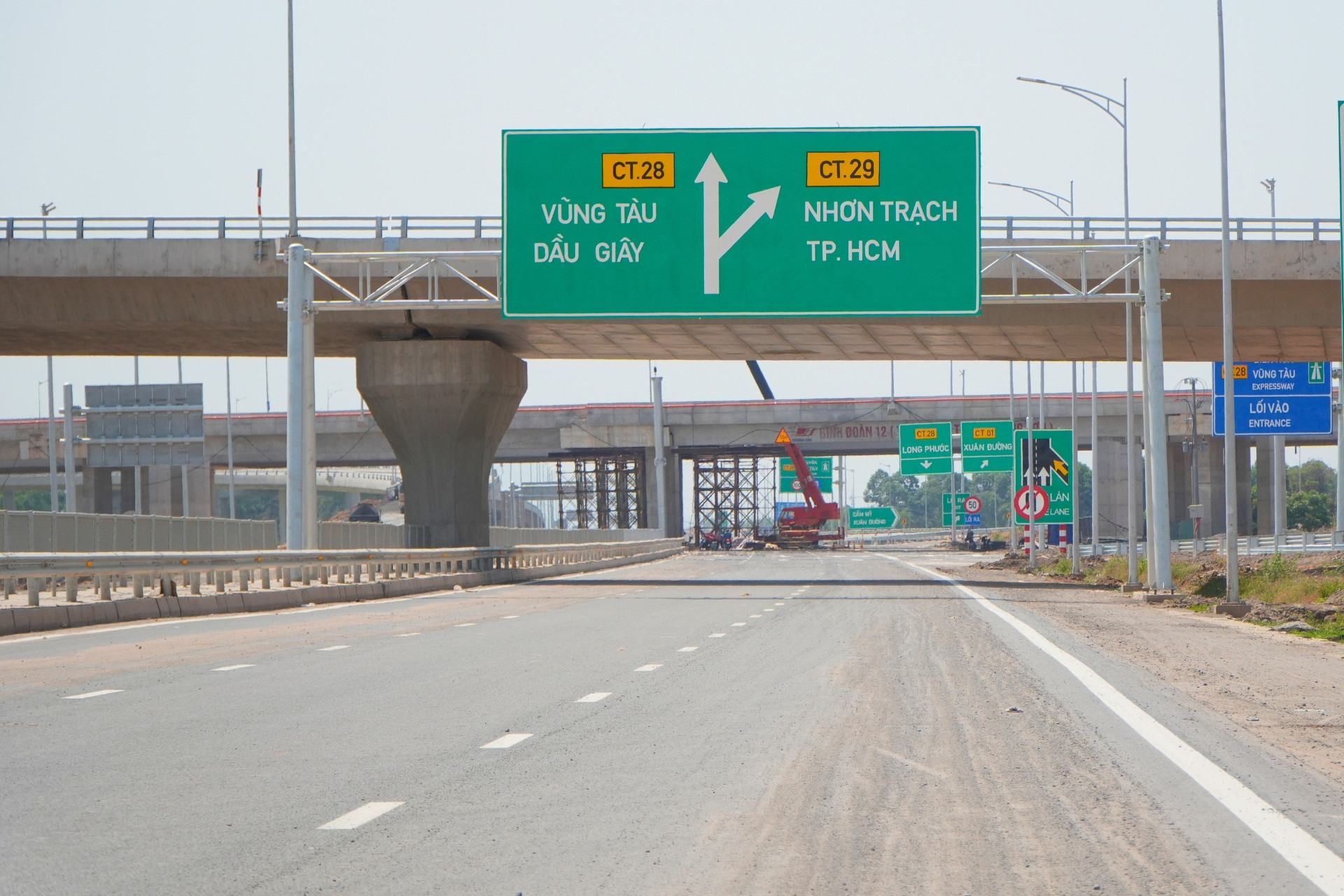 Cao tốc Biên Hòa - Vũng Tàu lỡ hẹn phút chót, dời khai thác sang tháng 4