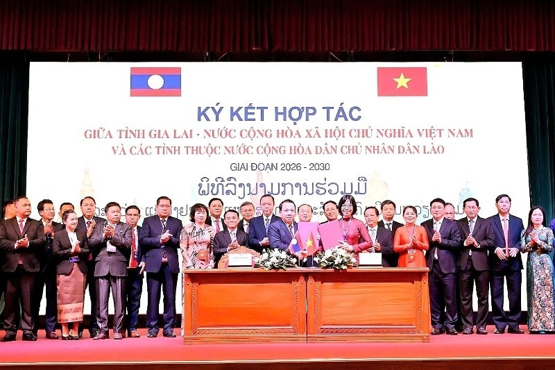 Gia Lai ký kết mở rộng hợp tác với 4 tỉnh Nam Lào