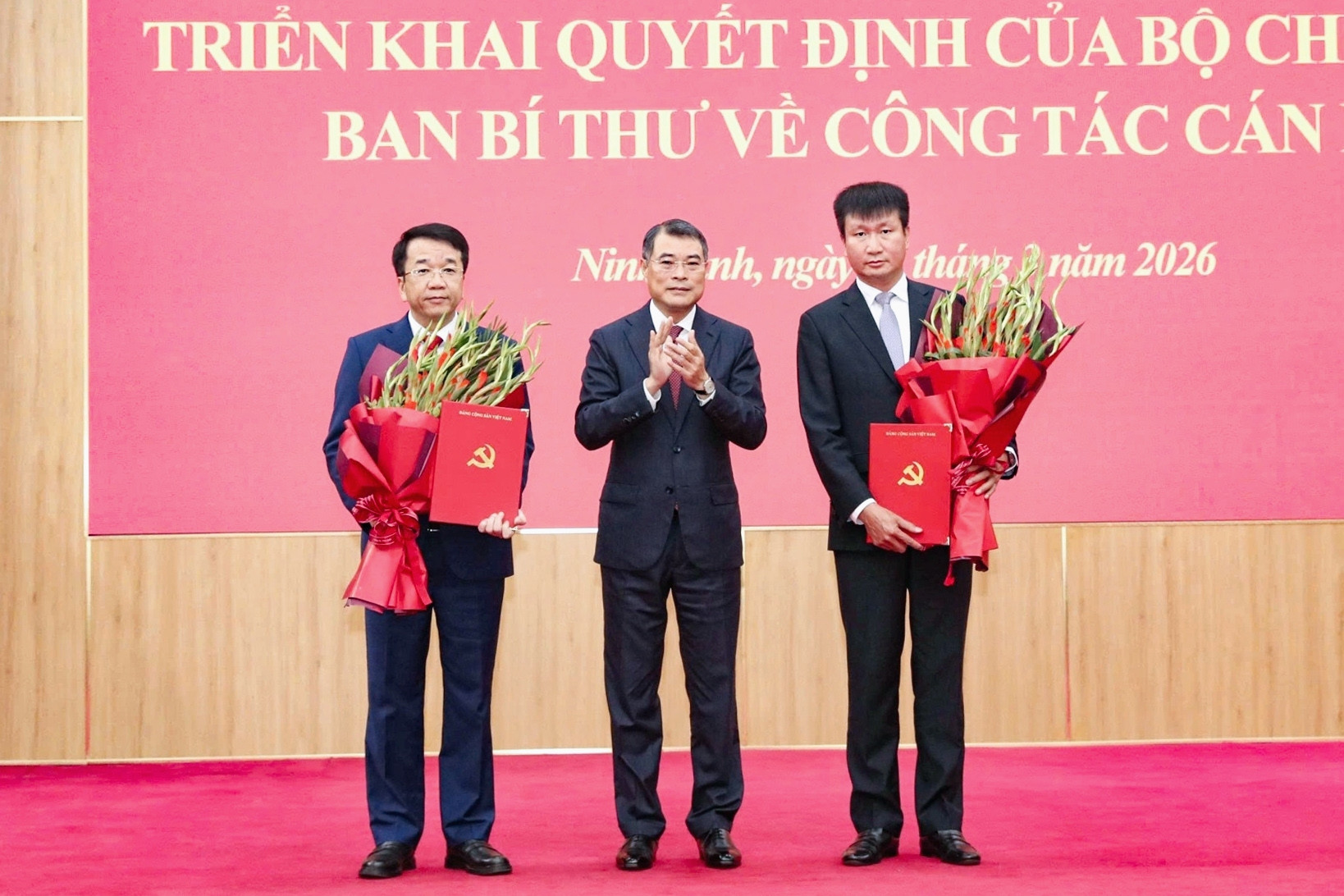 Ông Nguyễn Thanh Bình được giới thiệu để bầu làm Chủ tịch tỉnh Ninh Bình