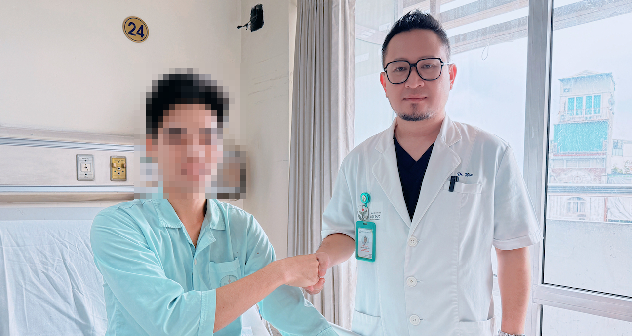 Cứu sống nam thanh niên bị đứt rời hoàn toàn cuống thận