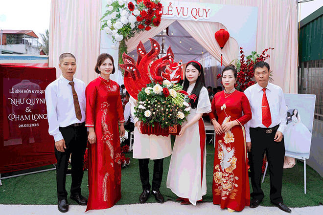 Đám cưới vắng cô dâu, chú rể ở Quảng Ninh, hai họ tự 'trao dâu, nhận rể'