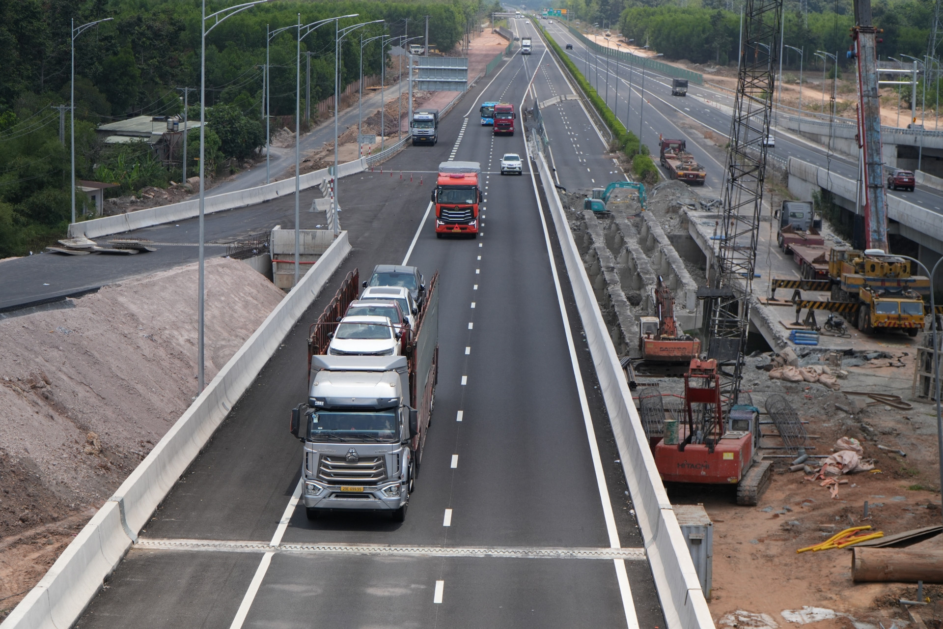 Điều chỉnh phân làn, tốc độ trên cao tốc TPHCM – Long Thành – Dầu Giây