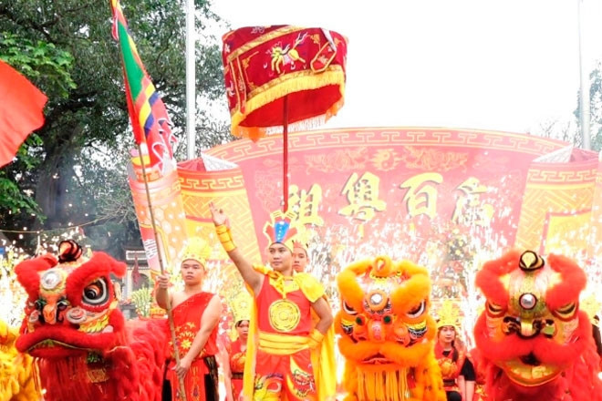 Lễ hội tôn vinh Đức Quốc Tổ Lạc Long Quân