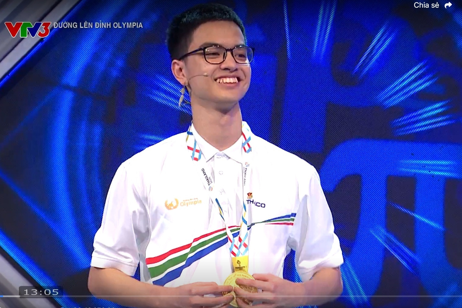 Nam sinh giành Huy chương Vàng SEA Games thi Đường lên đỉnh Olympia