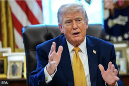 Ông Trump nói Mỹ đang tiến hành kiểm soát eo biển Hormuz