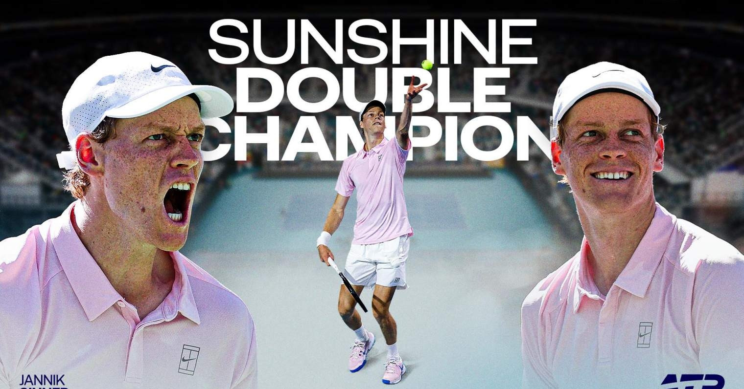 Sinner vô địch Miami Open, hoàn tất &amp;apos;Sunshine Double&amp;apos; không tưởng